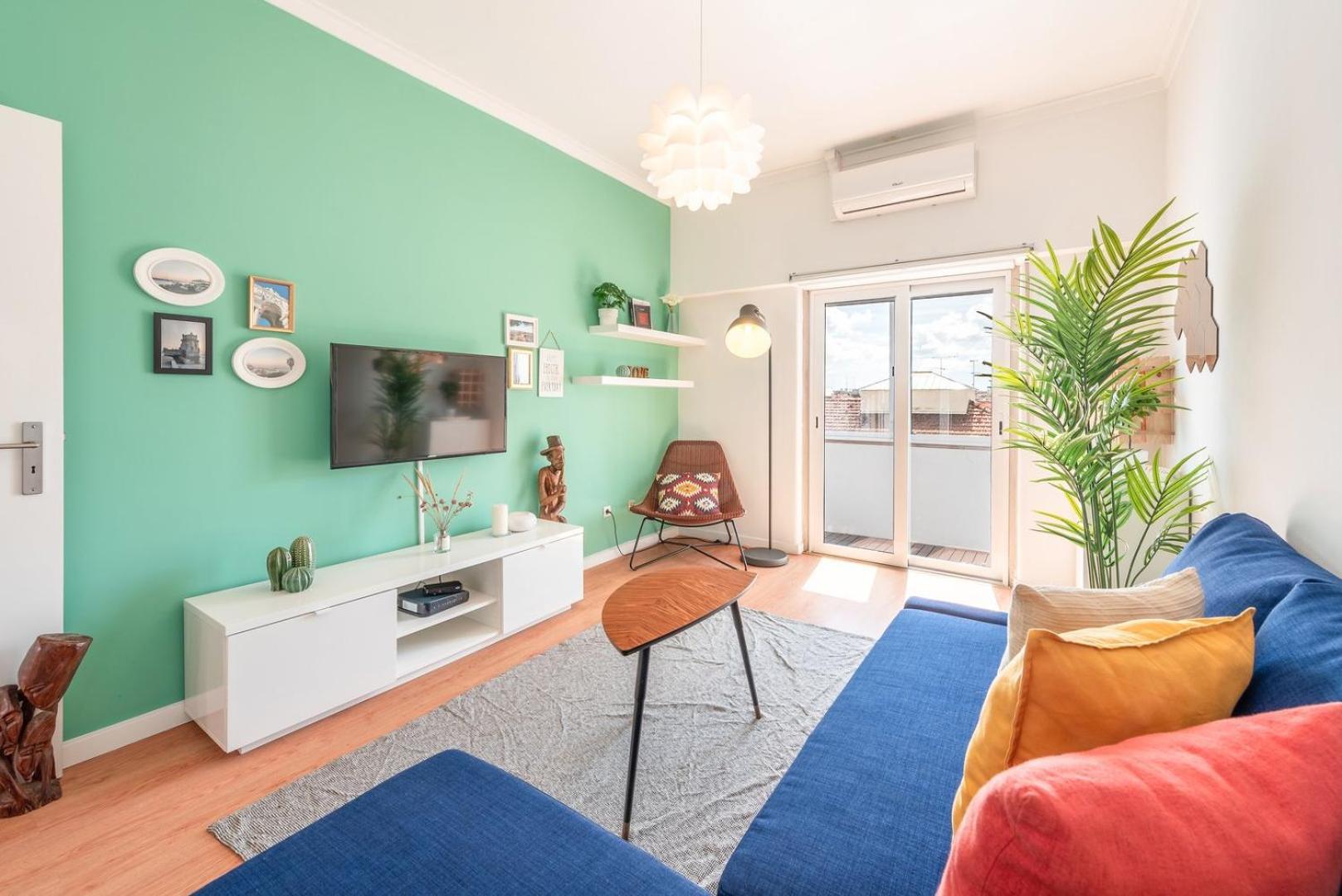 Apartamento Guestready - Trópicos Frescos - Apartamento Vibrante De 2 Quartos